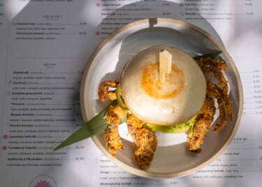 Bao soft-shell krab / Bao soft-shell crab